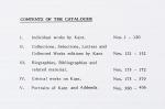 A very important Bibliography of books by and about Immanuel Kant (1724-1804) including