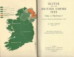 Harrison, Ulster and the British Empire, 1939 - Help or hindrance ?