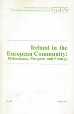 National Economic and Social Council. Ireland in the European Community - Performance, prospects and strategy.