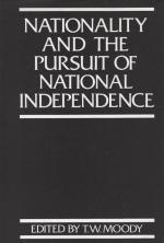 Moody, Nationality and the pursuit of national independence
