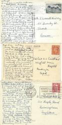 [Liddell Hart, Collection of 45 manuscript postcards, signed and sent by Sir Basil Liddell Hart's second wife Kathleen