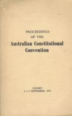 Australian Parliament. Minutes of Proceedings and official record of Debates