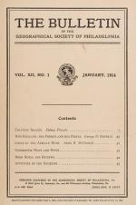 The Geographical Society of Philadelphia, The Bulletin of The Geographical Socie