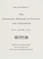 Jacobi, The Intestinal Diseases of Infancy and Childhood - Physiology, Hygiene, 