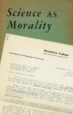Simpson - Science as Morality - An essay towards Unity