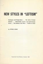 Howe, New Styles in "Leftism".