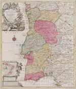 Lotter, Regna Portugallia et Algarbia, cum adjacentibus Hispania Provincus.