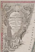 Homann, Tabula Comitatus Hollandiae