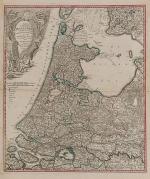 Homann, Tabula Comitatus Hollandiae