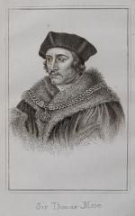 [More, Portrait of Sir Thomas More.