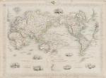 Tallis, The World on Mercator's Projection