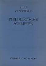 Schwietering, Philologische Schriften.