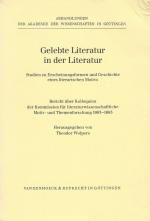 Wolpers, Gelebte Literatur in der Literatur.