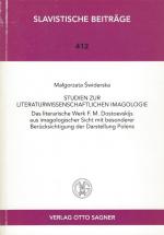 Swiderska, Studien zur literaturwissenschaftlichen Imagologie.