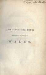 Skrine, Two Successive Tours throughout the whole of Wales.