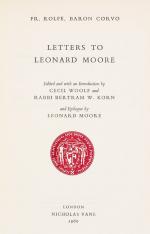 Moore, Letters to Leonard Moore.