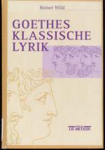 Sammlung mit Sekundärliteratur zu Goethe.