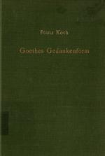 Sammlung mit Sekundärliteratur zu Goethe / Collection of Literary Criticism on Goethe