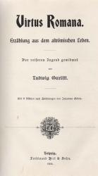 Gurlitt, Virtus Romana. Erzählungen aus dem altrömischen Leben.