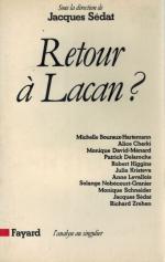 [Lacan] Sédat, Jacques - Retour à Lacan ?