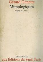 Genette - Mimologiques. Voyage en Cratylie.