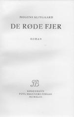 Klitgaard, De Rode Fjer.