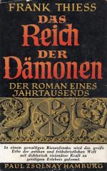 Thiess, Das Reich der Dämonen.