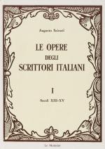 Sainati, Le Opere degli Scrittori Italiani (Three Volumes).