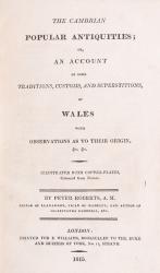 Roberts, The Cambrian Popular Antiquities; or, An Account of some Traditions