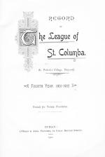 [St.Columba]. St. Columba’s / Record of the League of St.Columba 