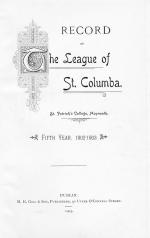 [St.Columba]. St. Columba’s / Record of the League of St.Columba 