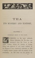 Tea - Its Mystery and History - With a Preface in Chinese and English by Lo Fong