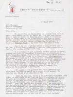 Small Archive of personal correspondence between irish-american writer John Montague and irish artist Louis Le Brocquy plus many and related items