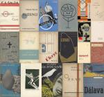Collection of 27 stunning publications of the Czech Avantgarde, Czech Translations of French, Russian and German Literature and Poetry as well as wonderful czech avantgarde-typography of the 1930s and