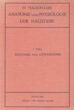 Hagemann, Lehrbuch der Anatomie und Physiologie der Haustiere.