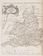 Bellin / Senex / Ogilby - The Roads through England or Ogilby's Survey. Revised,
