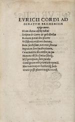Cordus, Euricius - Botanologicon / Brasavola, Antonio Musa - Examen omnium simpl