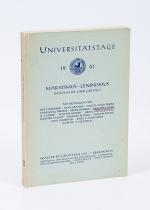 Lange, Sammlung mit 8 Aufsätzen von Richard Lange