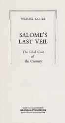 Kettle, Salome's Last Veil: The Libel Case of the Century.