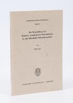 Die Einschulung von Kindern verschiedenen Bekenntnisses in eine öffentliche Beke