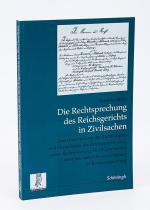 Möller, Die Rechtsprechung des Reichsgerichts in Zivilsachen.