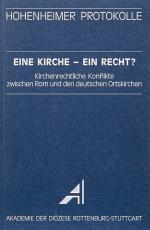 Puza, Eine  Kirche – ein Recht ?