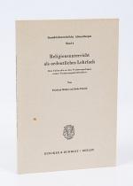 Müller, Religionsunterricht als ordentliches Lehrfach.