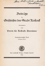 Sammelband mit 7 Aufsätzen und Sonderdrucken des Rechtshistorikers Wilhelm Ebel.