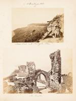 [Scotland / England - 19th Century Tourism]. Vintage 19th-century Photoalbum wit