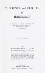 Jensen, The Science and Practice of Iridology.