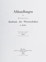 Encke, Über die Cometenerscheinungen des Jahres 1835.