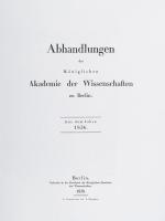 Carl Ritter, Der tellurische Zusammenhang der Natur und Geschichte in den Produc