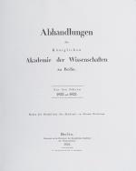 Wilhelm von Humboldt, Über das Entstehen der grammatischen Formen, und ihren Ein
