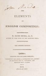 [Swift, The Elements of English Composition.